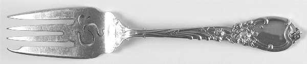 La Parisienne (Sterling, 1902) Individual Solid Fish Fork