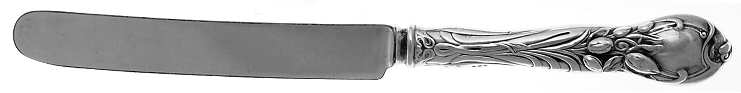La Parisienne (Sterling, 1902) Old French Hollow Knife with Bolster