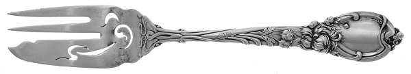 La Parisienne (Sterling, 1902) Individual Pie Fork