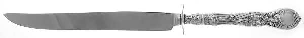 La Parisienne (Sterling, 1902) Large Stainless Blade Roast Carving Knife