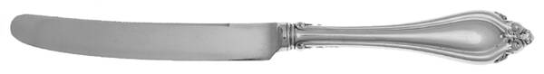 La Perle (Sterling, 1902) Orange Knife with Silverplate Blade