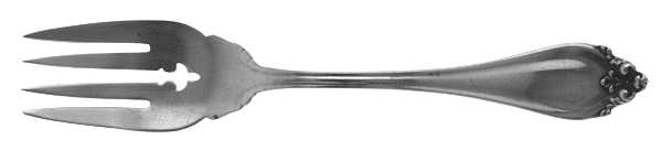 La Perle (Sterling, 1902) Individual Salad Fork