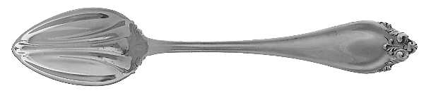 La Perle (Sterling, 1902) Fruit/Orange Spoon