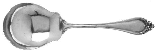 La Perle (Sterling, 1902) Large Solid Berry/Casserole Spoon