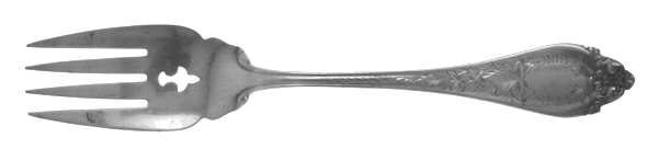 La Perle-Engraved (Sterling, 1902) Individual Salad Fork