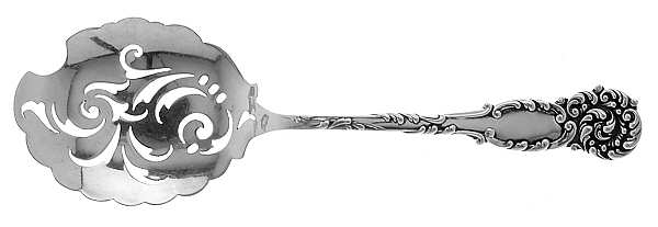 La Reine (Sterling, 1893) Tomato Server, Solid Piece