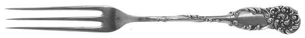La Reine (Sterling, 1893) Individual Berry Fork