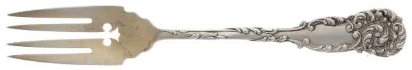 La Reine (Sterling, 1893) Individual Salad Fork