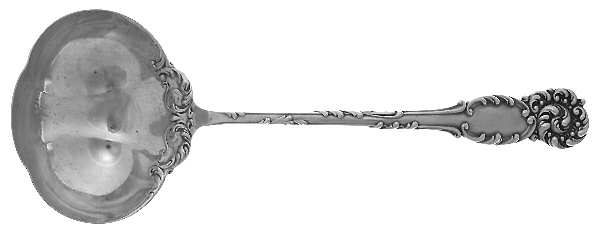 La Reine (Sterling, 1893) Oyster Ladle Solid Piece
