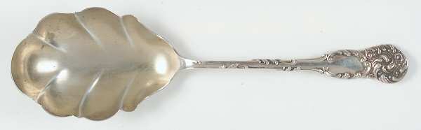 La Reine (Sterling, 1893) Solid Salad Serving Spoon