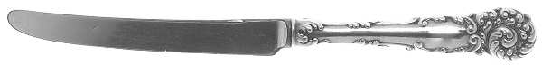 La Reine (Sterling, 1893) Individual Fruit Knife with Silverplate Blade