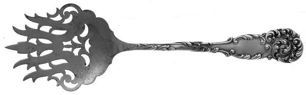 La Reine (Sterling, 1893) Large Cucumber Server