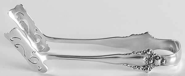 La Splendide (Sterling, 1902) Solid Individual Asparagus Tongs