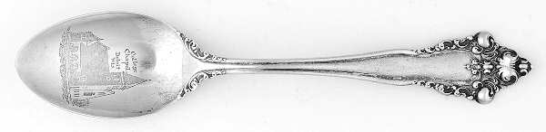 La Splendide (Sterling, 1902) Souvenir Spoon (Five O'Clock)