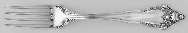 La Splendide (Sterling, 1902) Fork