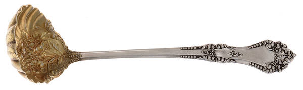 La Touraine (Sterling, 1895) Solid Piece Cream Ladle