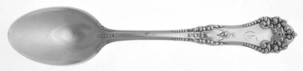 La Touraine (Sterling, 1895) Monogram Teaspoon