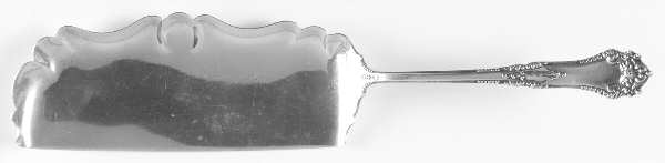 La Touraine (Sterling, 1895) Large Flat Handle Crumb Knife/Crumber
