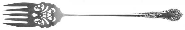 La Touraine (Sterling, 1895) Cake Serving Fork