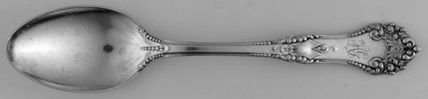 La Touraine (Sterling, 1895) Monogram Teaspoon