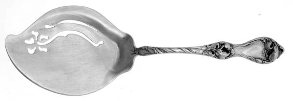 Les Cinq Fleurs (Sterling, 1900, No Monos) Large Solid Jelly Server