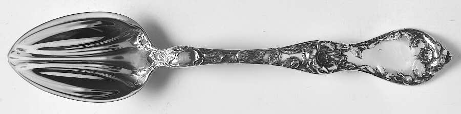 Les Cinq Fleurs (Sterling, 1900, No Monos) Orange Spoon