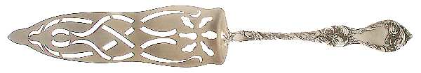 Les Cinq Fleurs (Sterling, 1900, No Monos) Jelly/Cake Server
