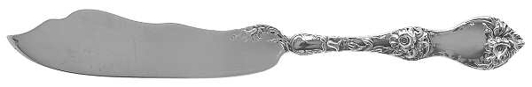 Les Cinq Fleurs (Sterling, 1900, No Monos) Individual Solid Fish Knife