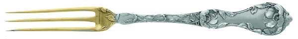 Les Cinq Fleurs (Sterling, 1900, No Monos) Individual Berry Fork
