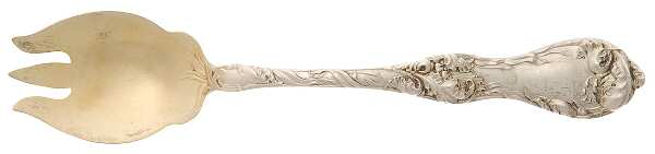 Les Cinq Fleurs (Sterling, 1900, No Monos) Small Ice Cream Fork