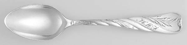 Le Louvre (Silverplate, 1888) Monogram Teaspoon