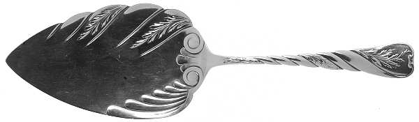 Le Louvre (Silverplate, 1888) Large Solid Pie Knife