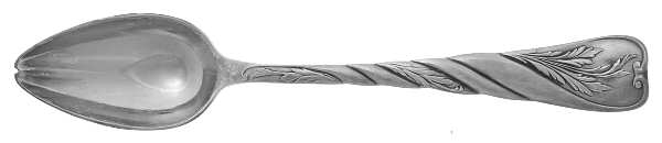 Le Louvre (Silverplate, 1888) Fruit/Orange Spoon