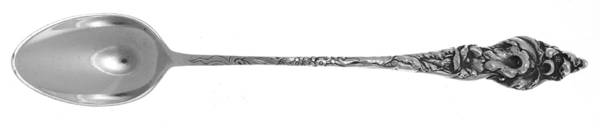 Les Six Fleurs (Sterling, 1901) Parfait Spoon (Solid Piece)