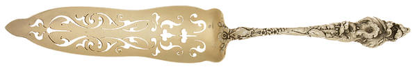 Les Six Fleurs (Sterling, 1901) Jelly/Cake Server