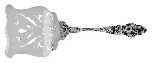 Les Six Fleurs (Sterling, 1901) Solid Asparagus Server
