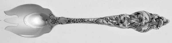 Les Six Fleurs (Sterling, 1901) Ice Cream Fork
