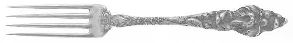 Les Six Fleurs (Sterling, 1901) Fork
