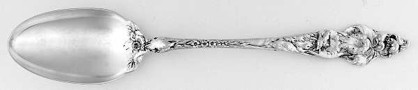 Les Six Fleurs (Sterling, 1901) Gravy/Dressing Spoon with Button