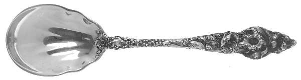 Les Six Fleurs (Sterling, 1901) Jam Spoon