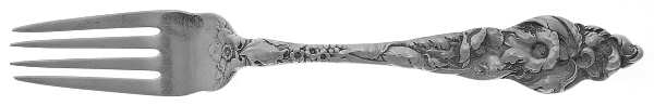 Les Six Fleurs (Sterling, 1901) Youth Fork