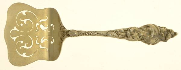 Les Six Fleurs (Sterling, 1901) Solid Flat Sardine Server
