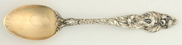 Les Six Fleurs (Sterling, 1901) Demitasse Spoon