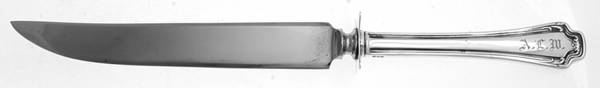Liberty (Sterling, 1917) Small Carving Knife Stainless Blade W/Sterling Gua