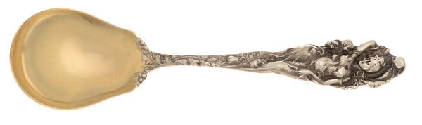 Love Disarmed (Sterling, 1899) Large Jelly Spoon