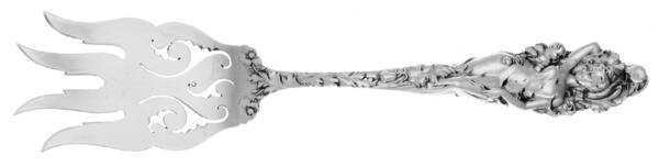 Love Disarmed (Sterling, 1899) Large Chipped Beef Fork