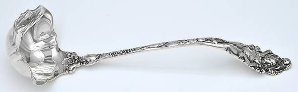 Love Disarmed (Sterling, 1899) Punch Ladle Solid Piece