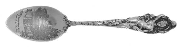 Love Disarmed (Sterling, 1899) Souvenir Spoon (Five O'Clock)