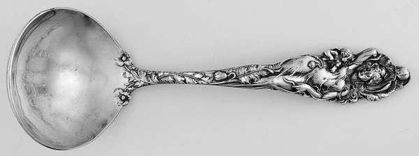 Love Disarmed (Sterling, 1899) Solid Gravy Ladle