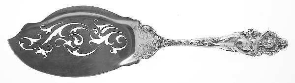 Love Disarmed (Sterling, 1899) Large Solid Fish Serving Knife